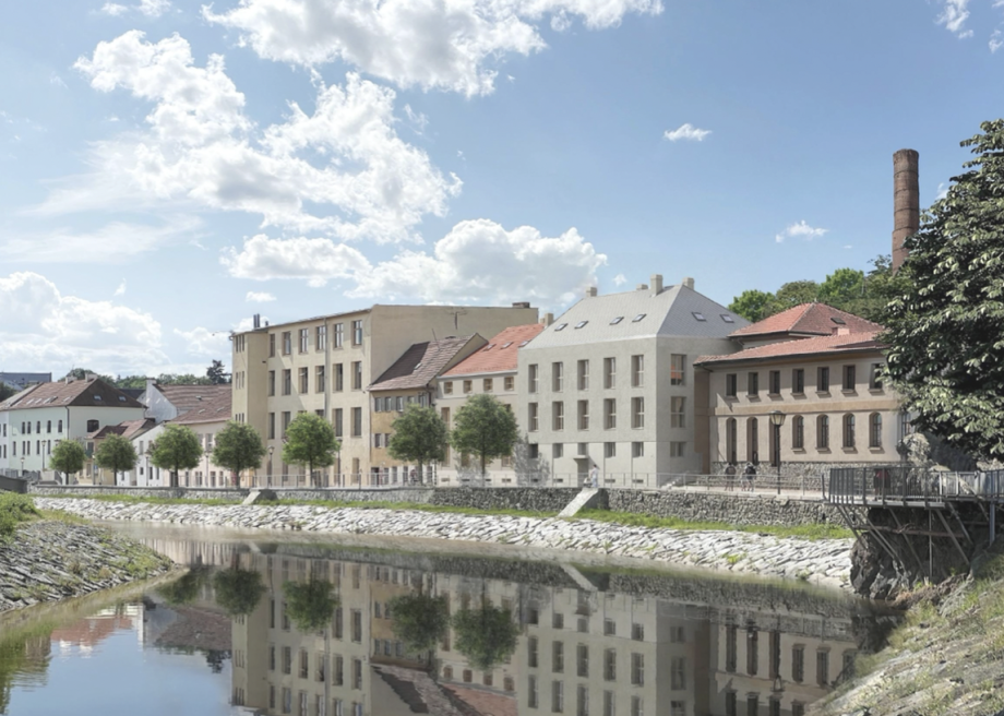 Bytový Dům u řeky Subakova Továrna _ Subakova st. 164